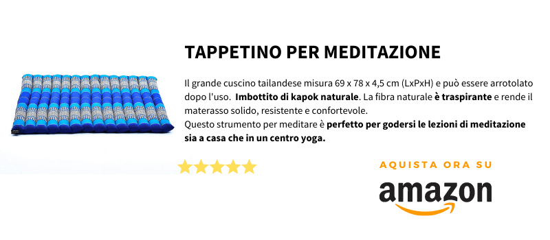 tappettino per meditare quale scegliere