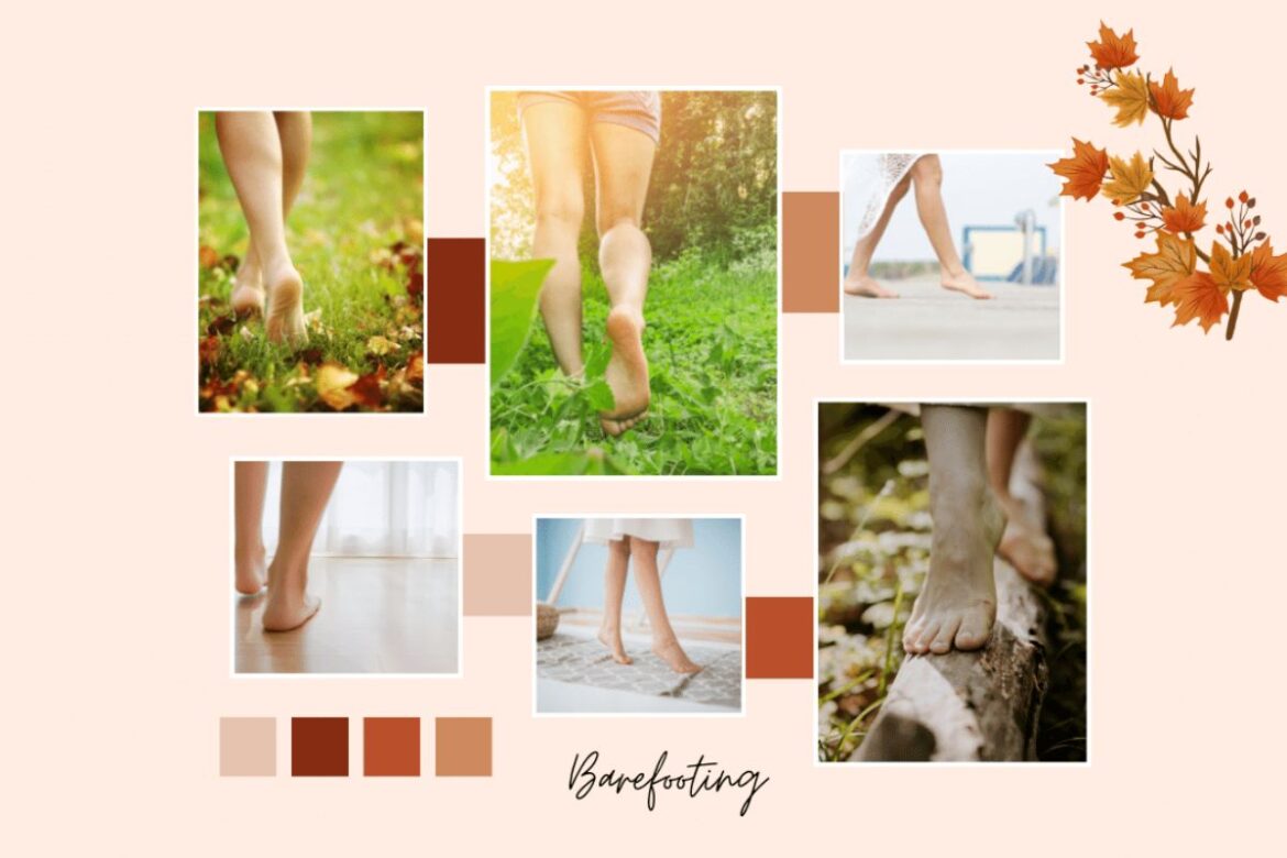benefici barefooting camminare a piedi nudi