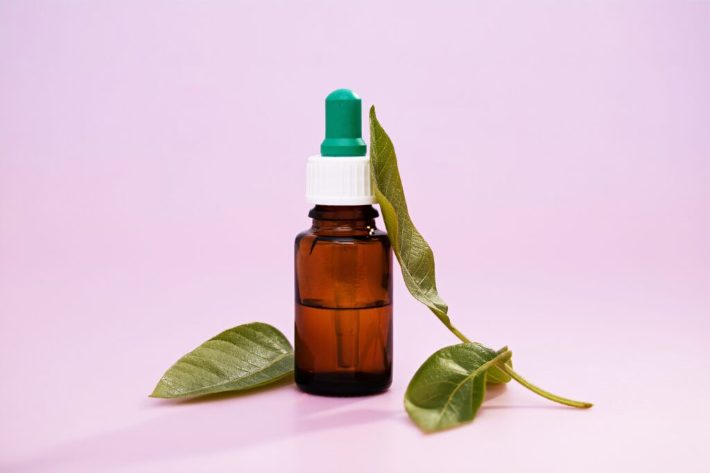 Boccetta di olio essenziale
