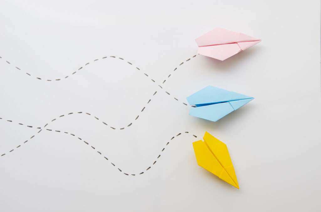 Origami: una forma di meditazione creativa Origami colorati