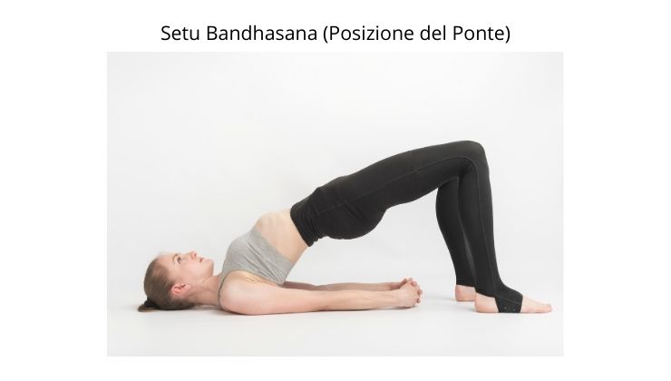 Benefici dello yoga per le articolazioni Setu Bandhasana Posizione del Ponte