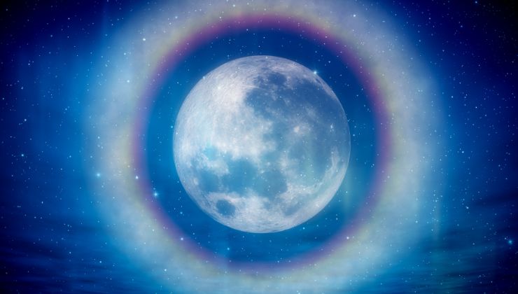 energie della luna della neve