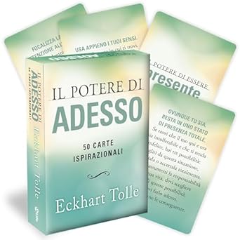 Overthing: libri per smettere di rimuginare e smettere di pensare carte ispirazionali il potere di adesso