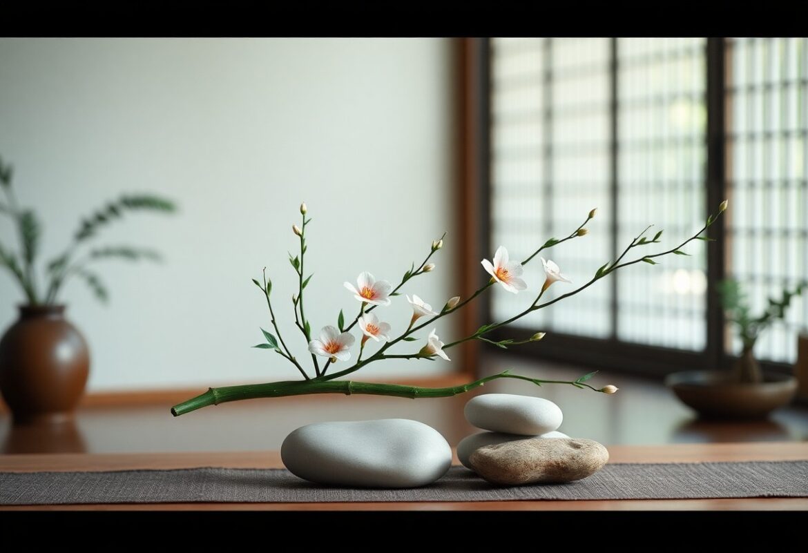 ikebana larte floreale per meditazione ed equilibrio