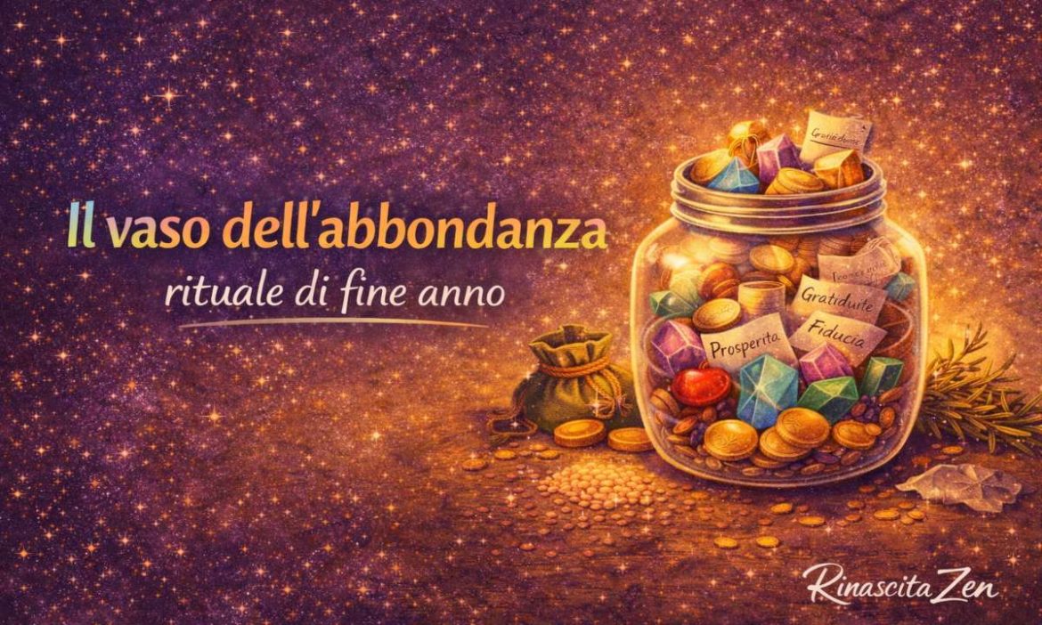 vaso dell'abbondanza rituale di fine anno