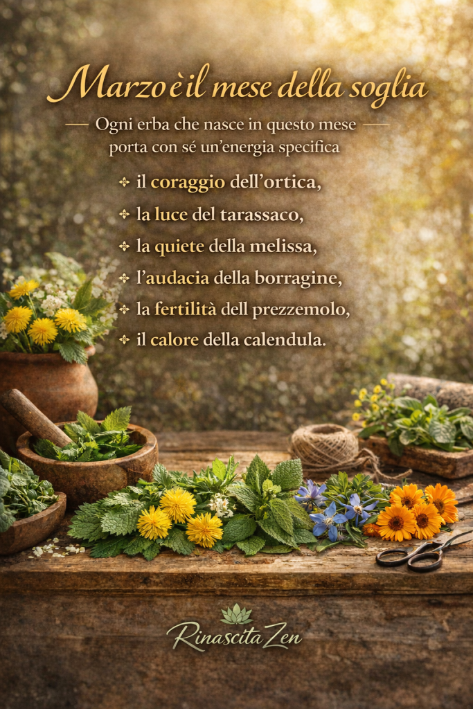 Erbe aromatiche e officinali di Marzo: le Piante del Risveglio erbe aromatiche e officinali di Marzo